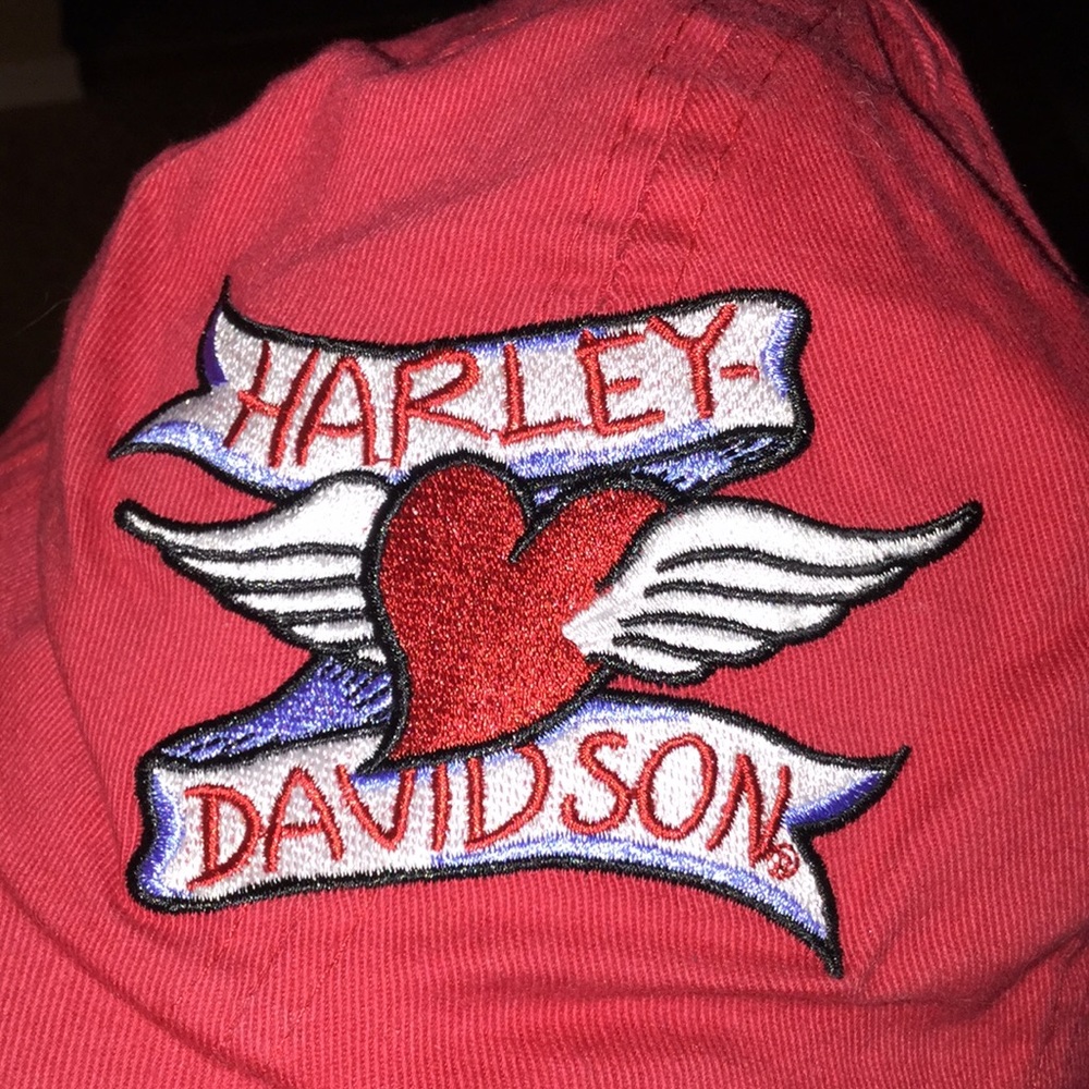Harley Davidson 1/2 hat